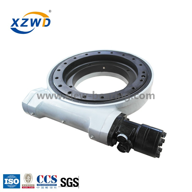 Xuzhou Wanda Slewing 베어링 전문 제조 업체 더 인기있는 동봉 된 하우징 중장비 선회 드라이브 WEA21
